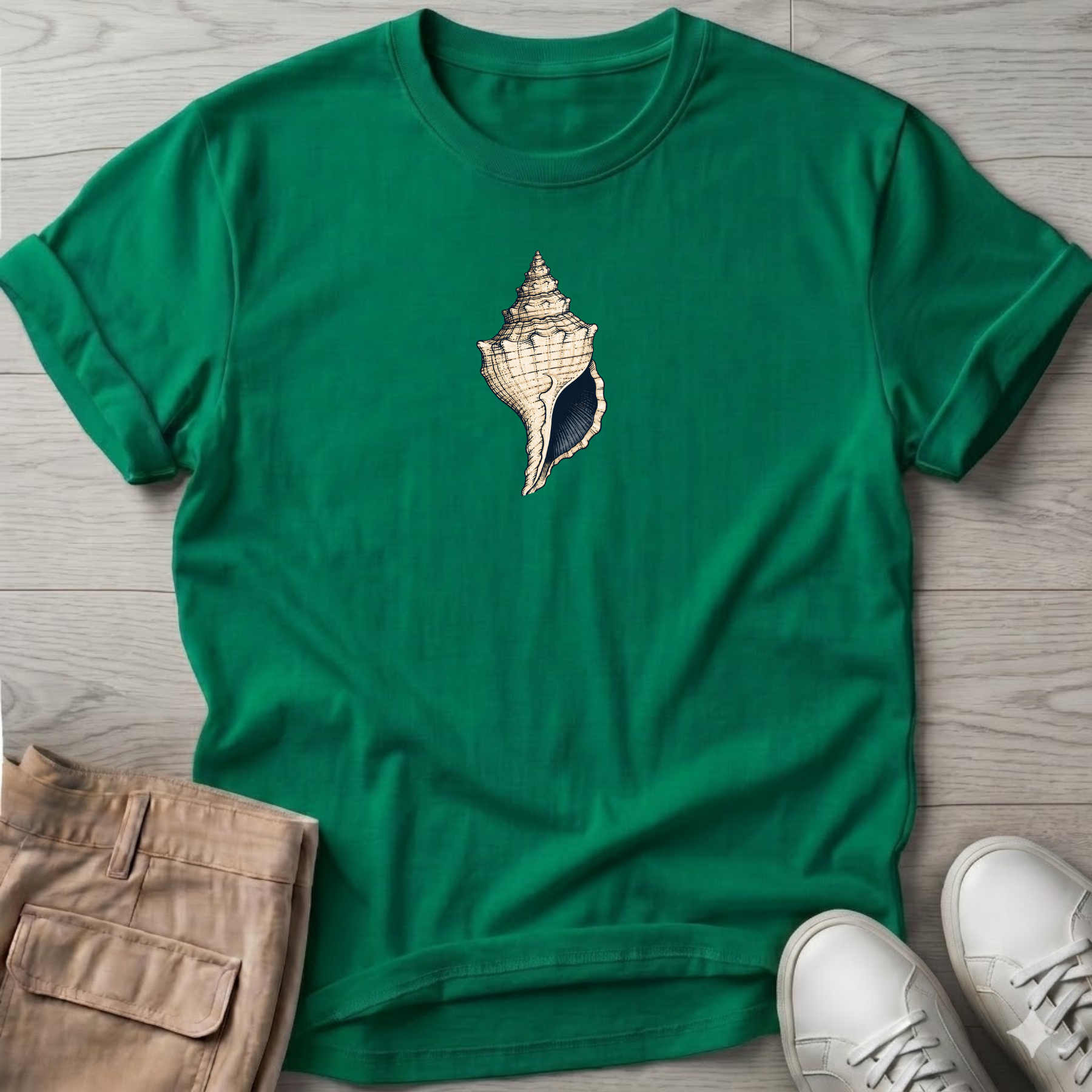 Conche Shell T-Shirt — Art Tee