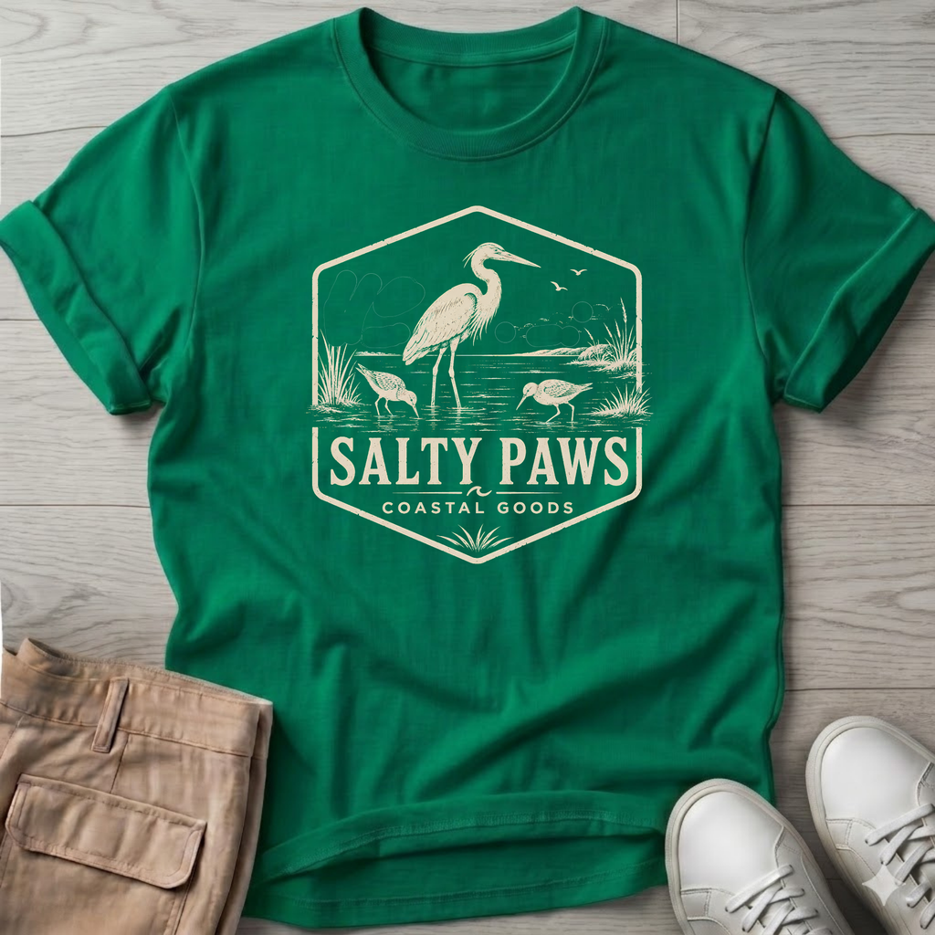 SP Egret Shorebird Shorebirds T-Shirt