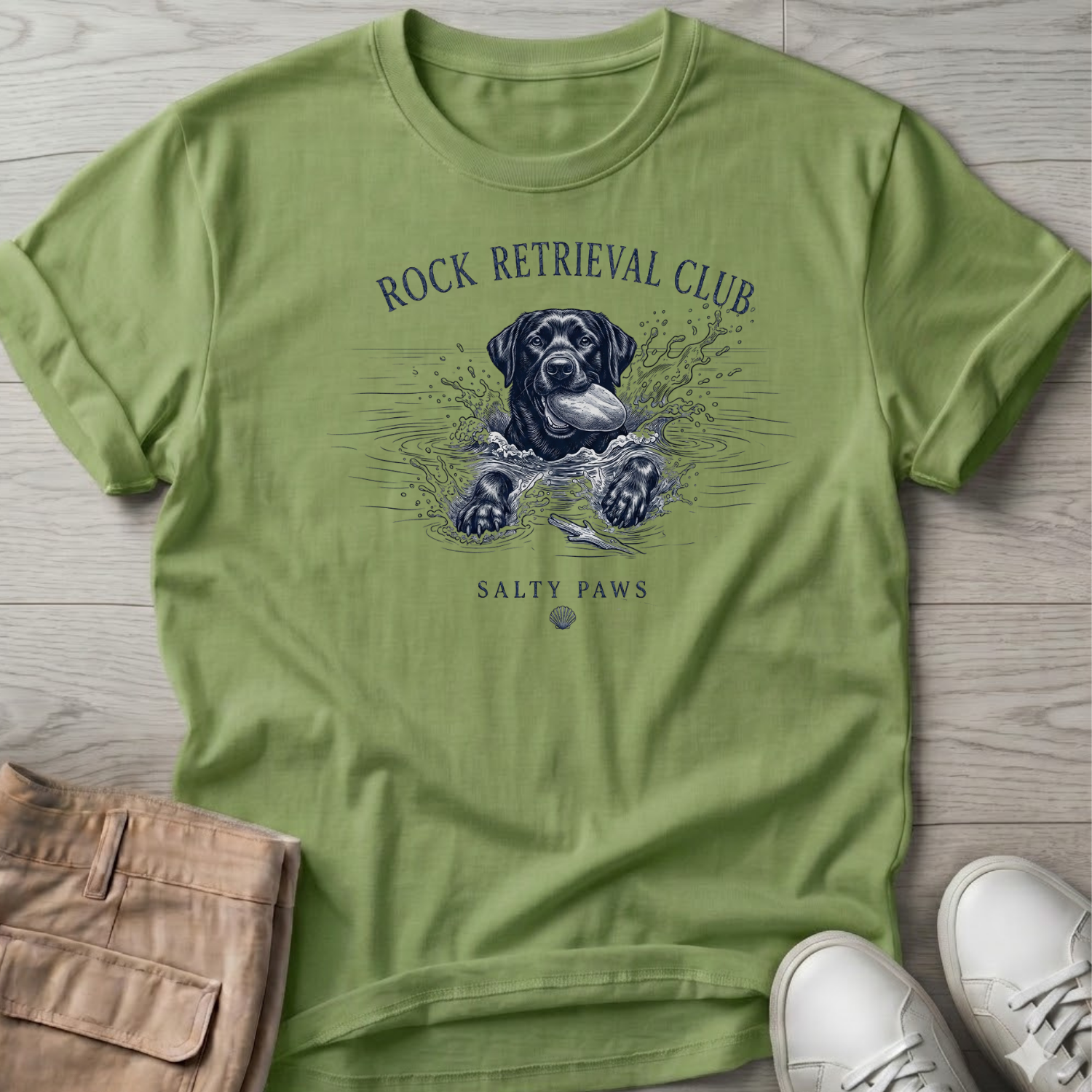Rock Retriever Lab T-Shirt