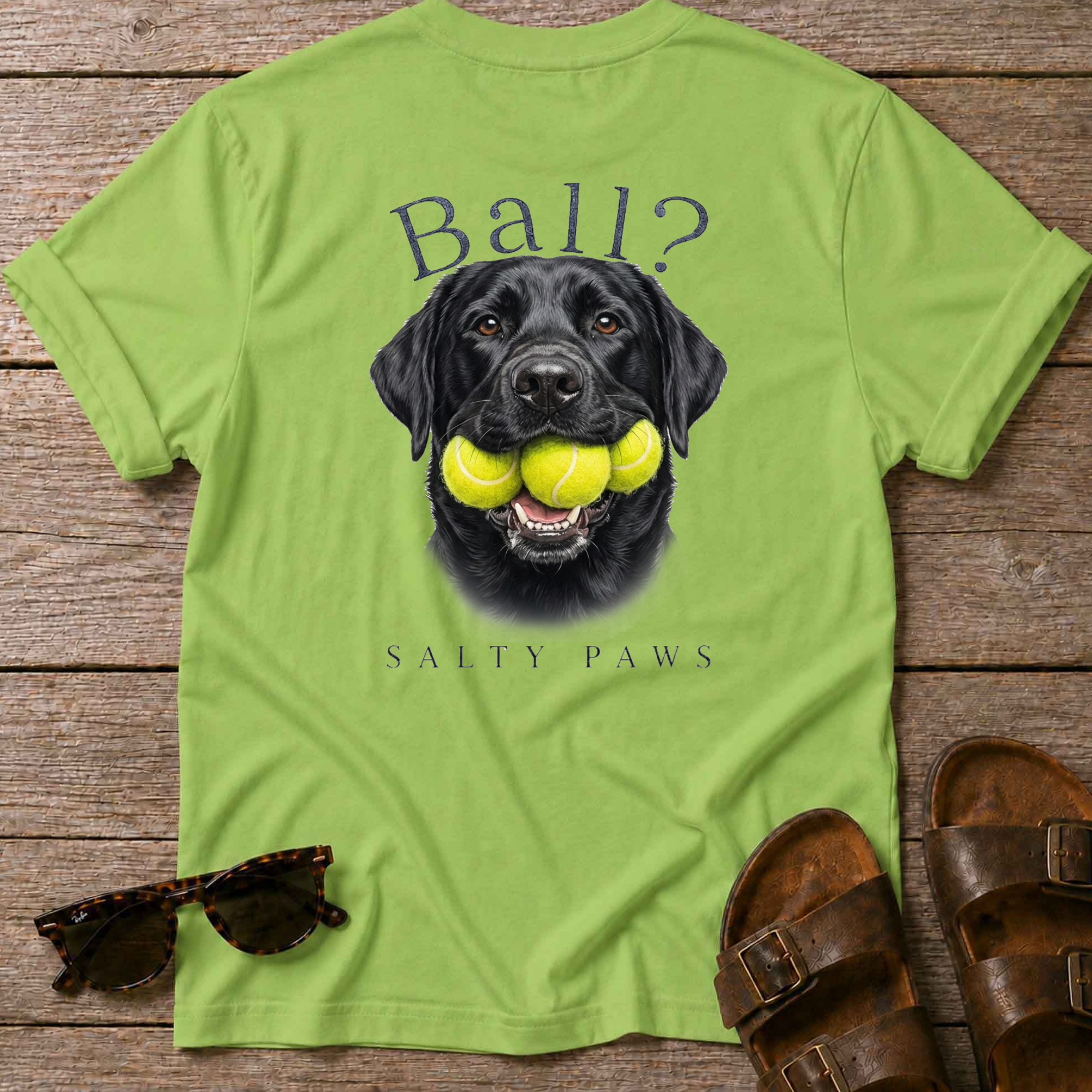 Ball? Black Lab T-Shirt