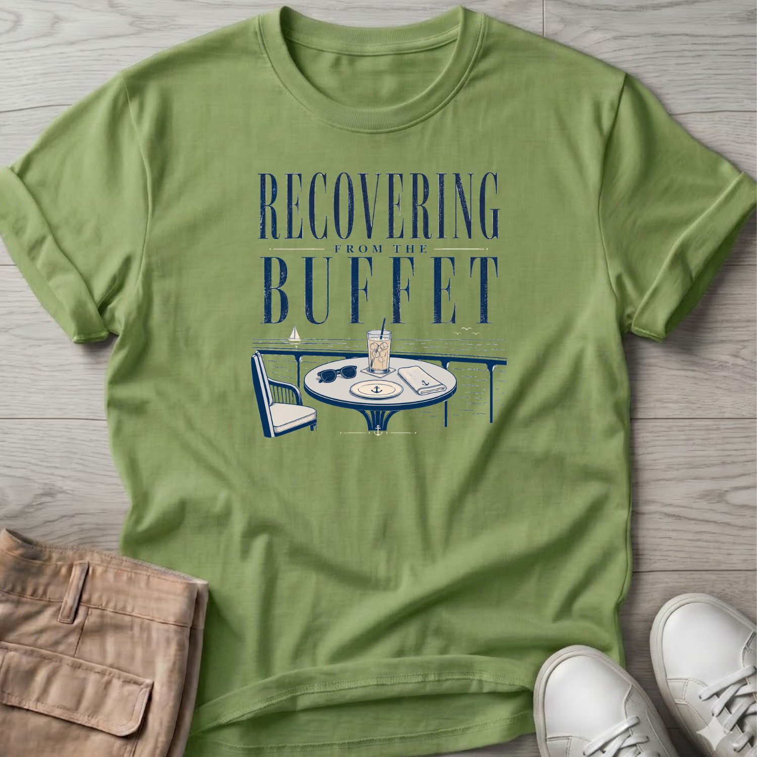 Recovering from Buffet Cruise T-Shirt