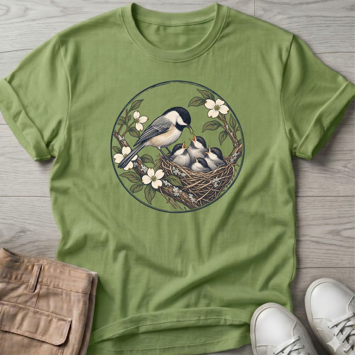 Chickadee & Chicks T-Shirt