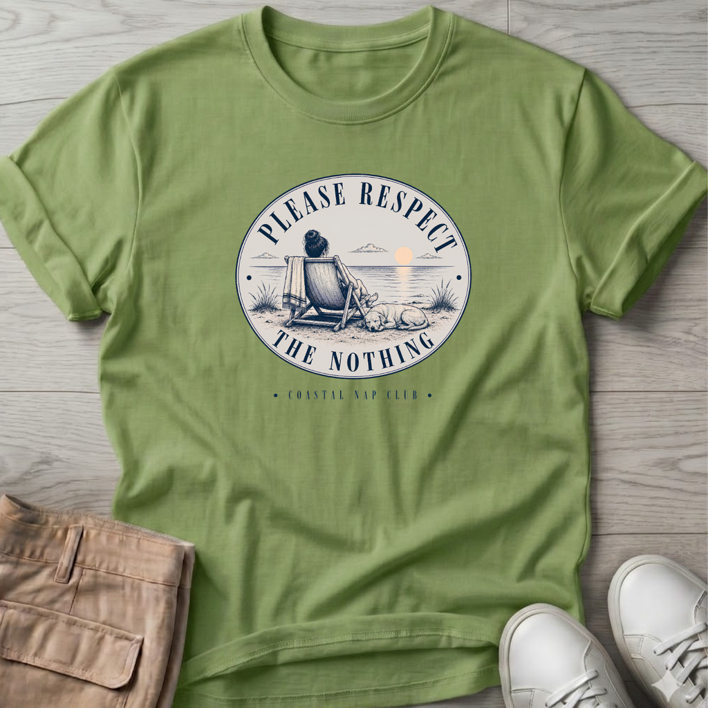 Please Respect Her Dog T-Shirt