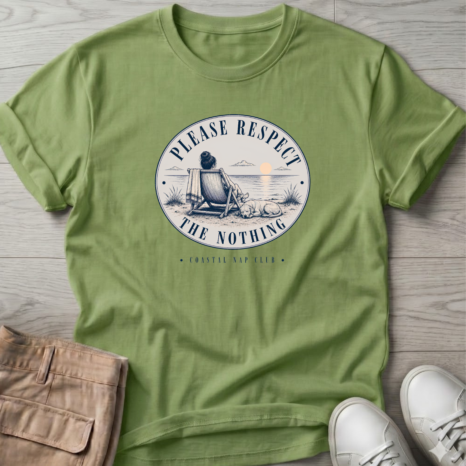 Please Respect Her Dog T-Shirt