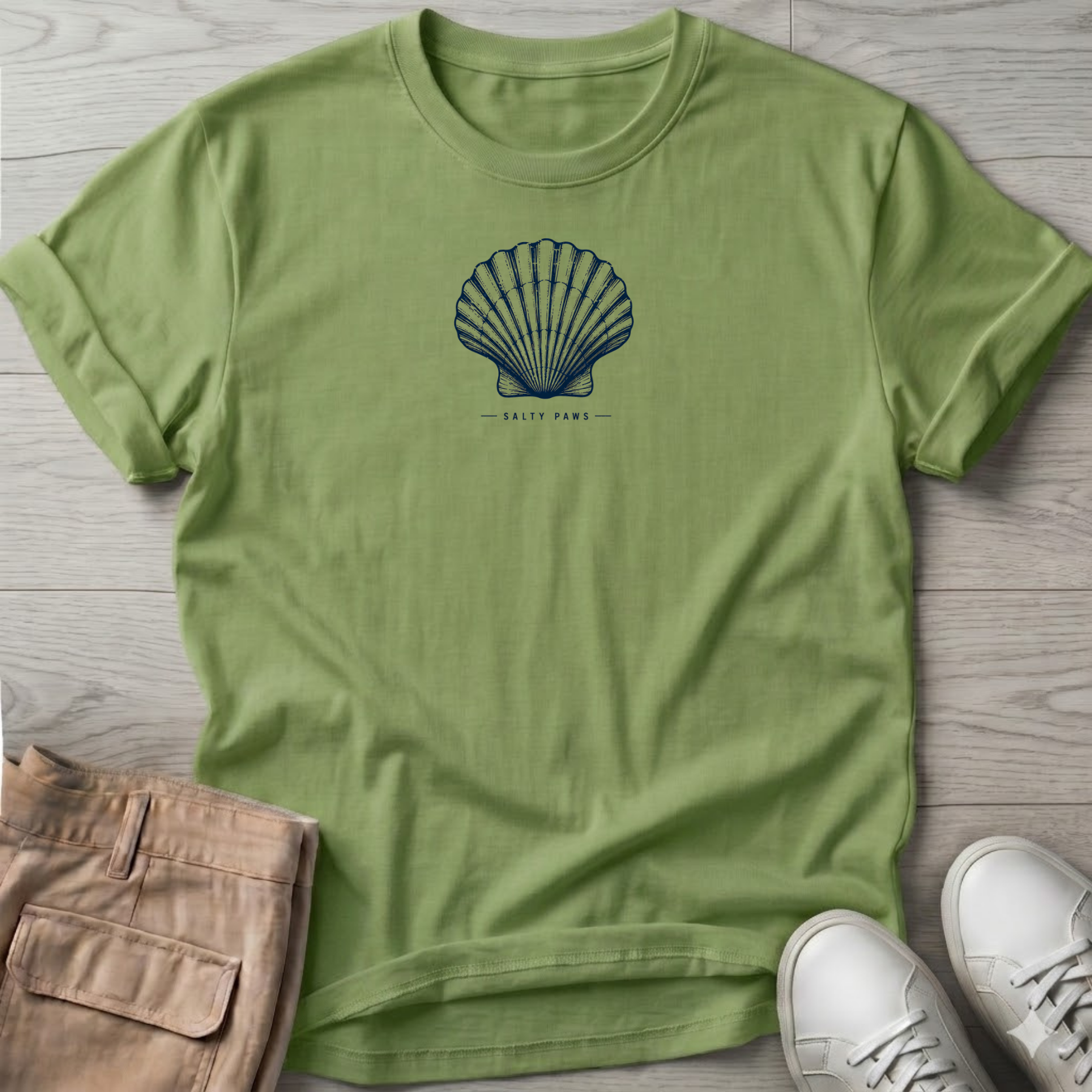 Clam Shell T-Shirt — Art Tee