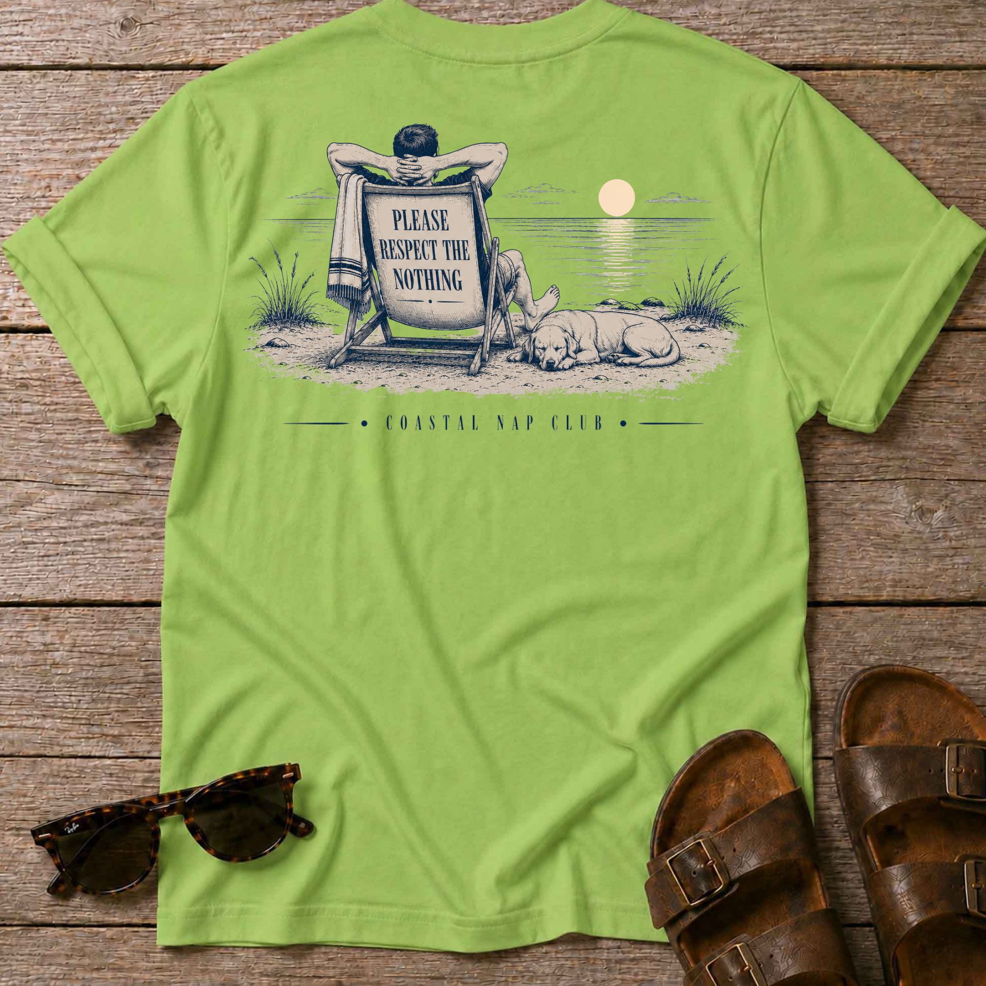 Please Respect Nothing 3 Back T-Shirt