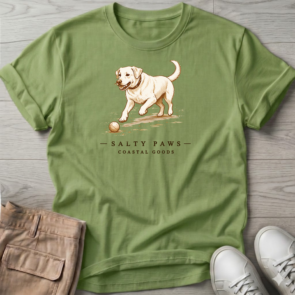 Yellow Lab Dog T-Shirt — Art Tee