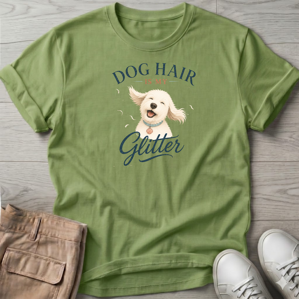 Dog Hair is my Glitter T-Shirt