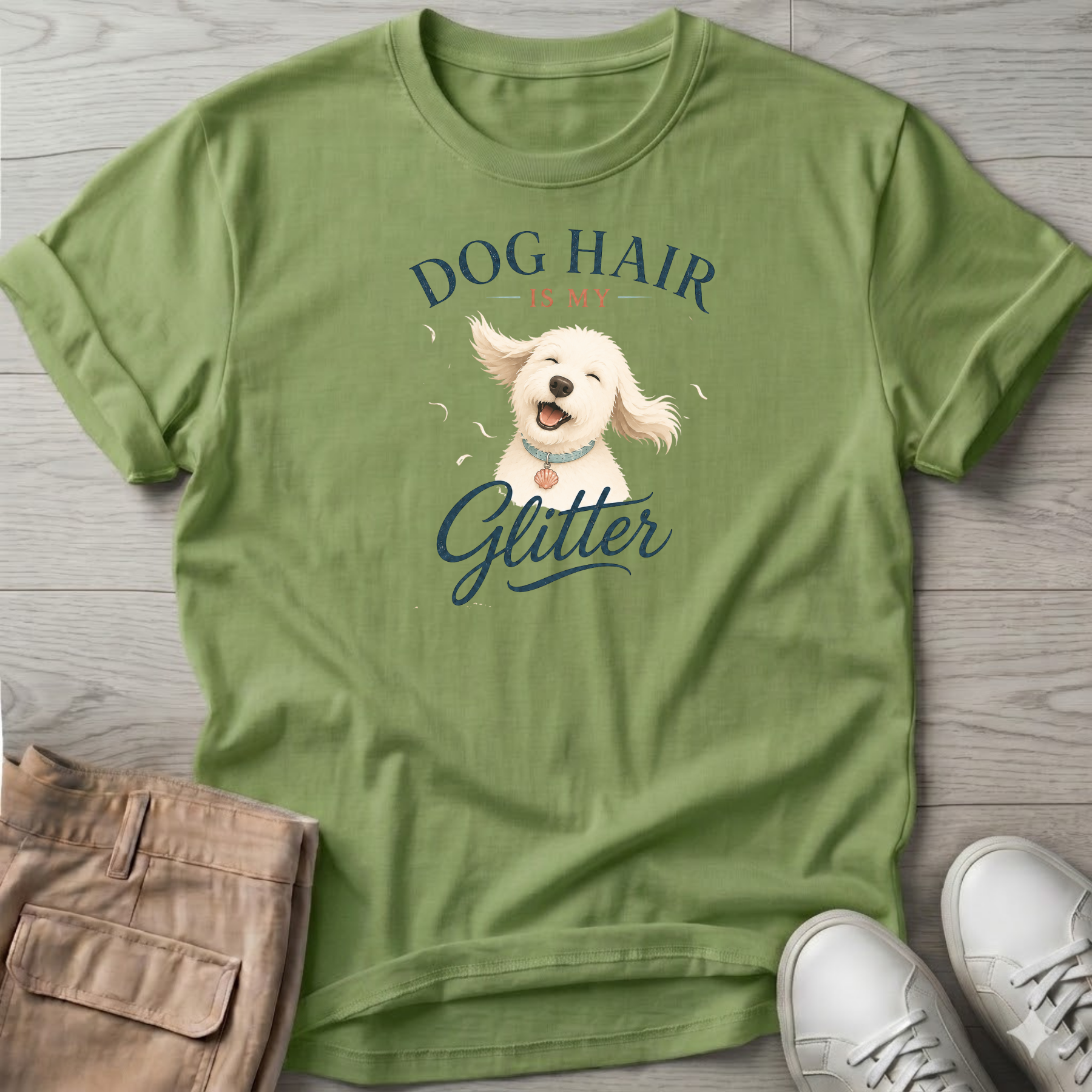 Dog Hair is my Glitter T-Shirt