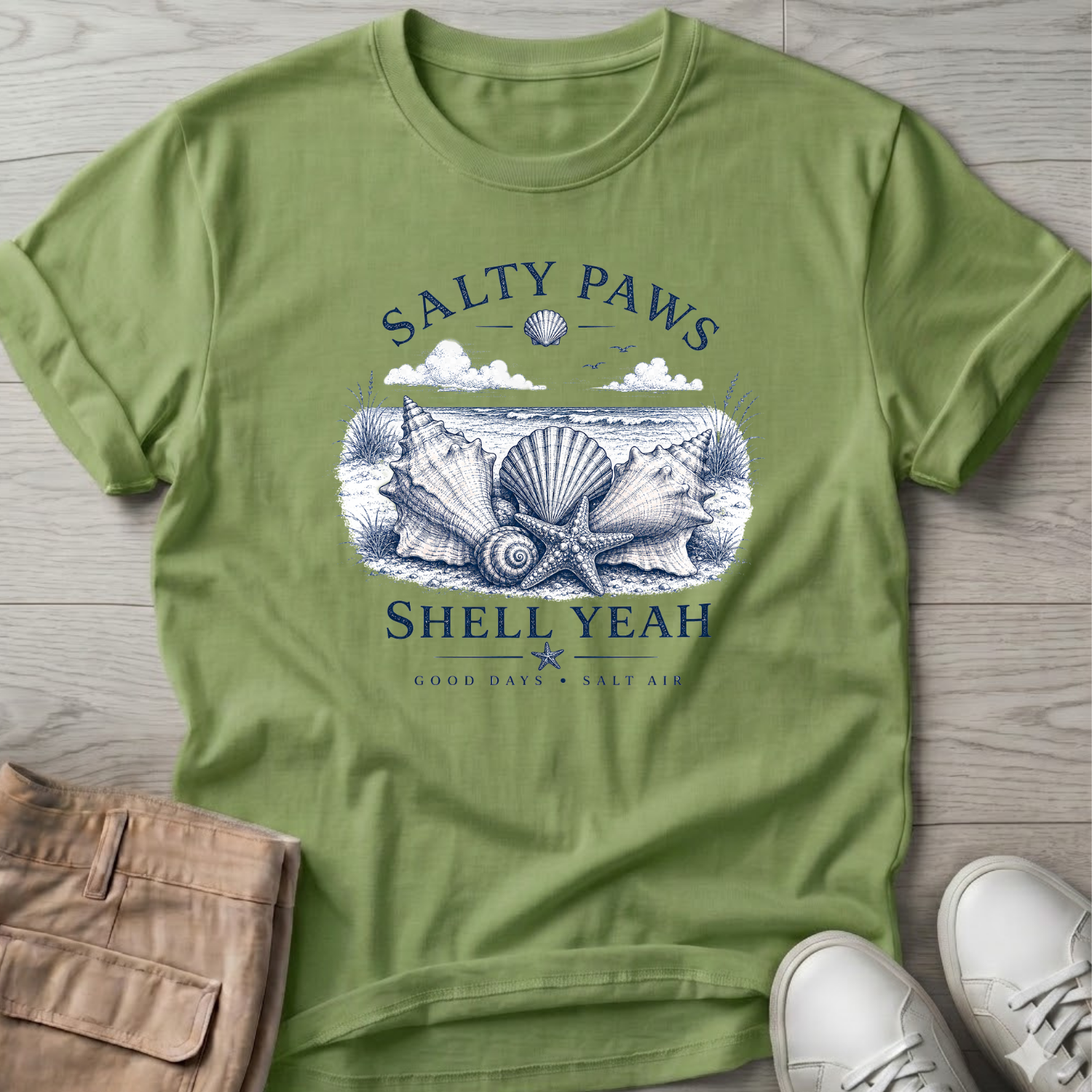 Shell Yeah - Seashells T-Shirt