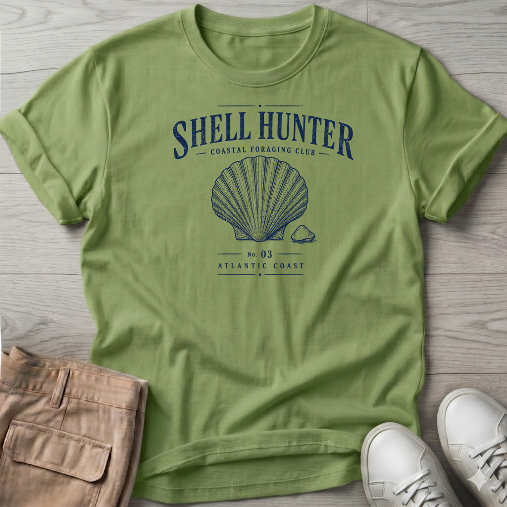 Shell Hunter Beach T-Shirt