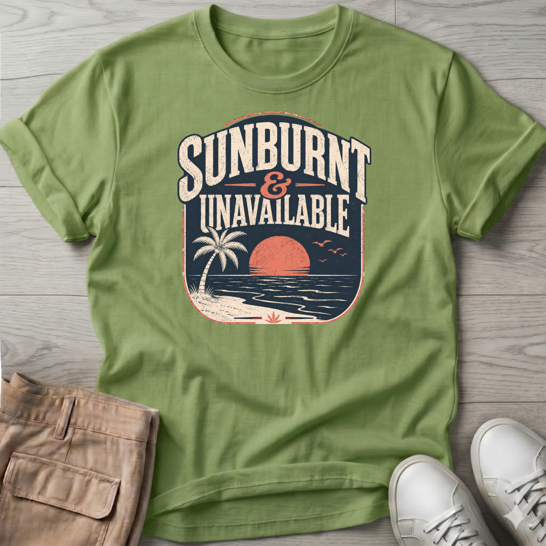 Sunburnt and Unavailable T-Shirt