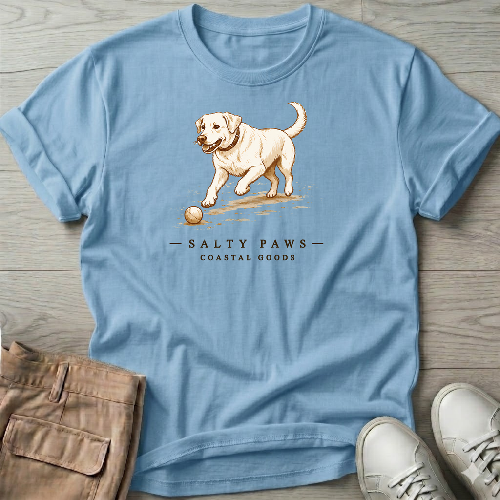 Yellow Lab Dog T-Shirt — Art Tee