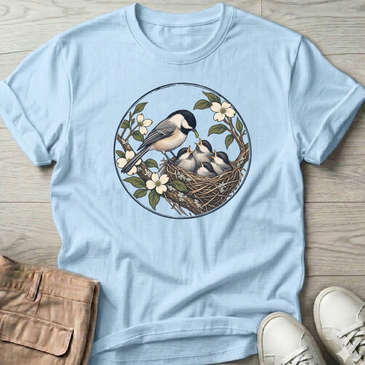 Chickadee & Chicks T-Shirt