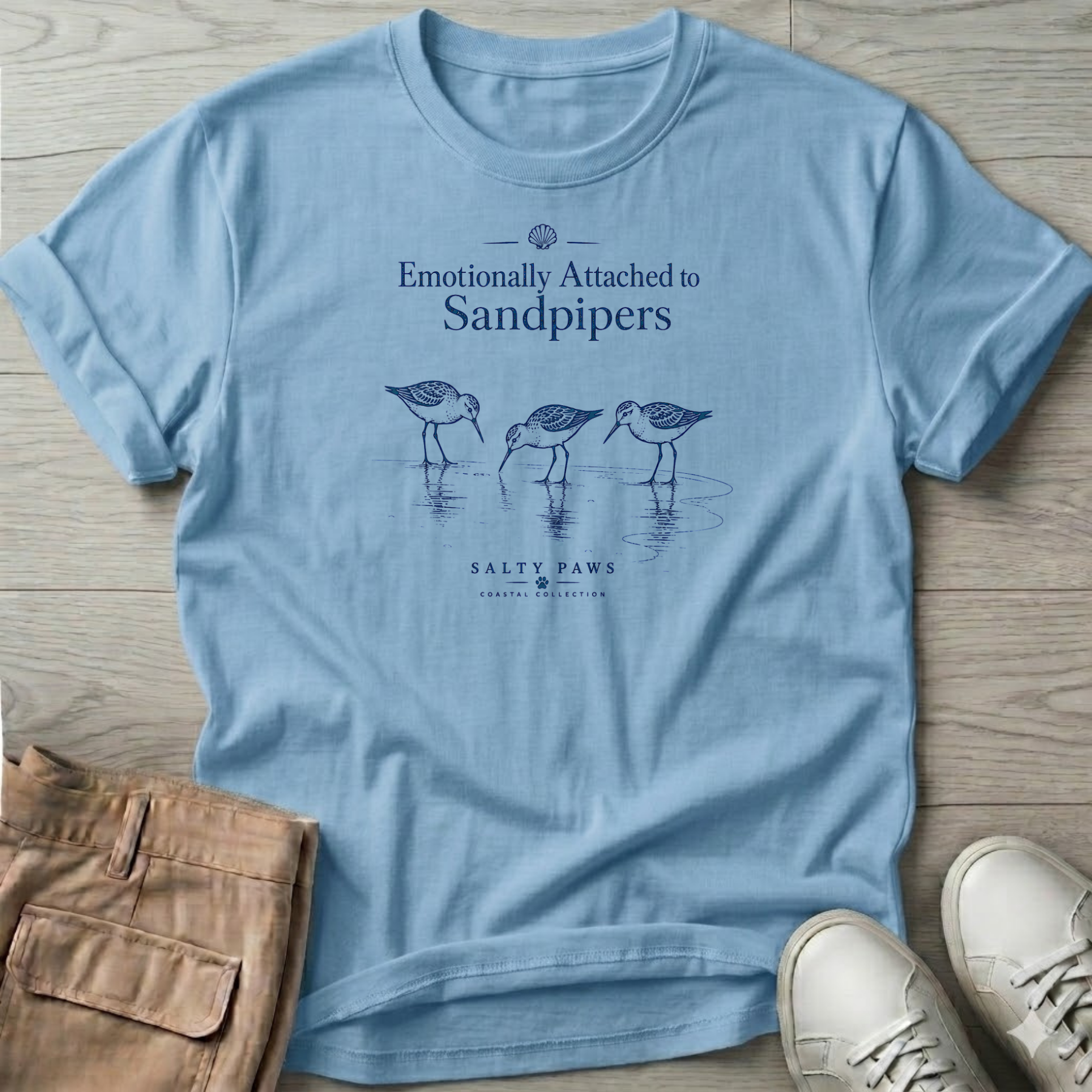 Emotionally Attached Sandpipers T-Shirt
