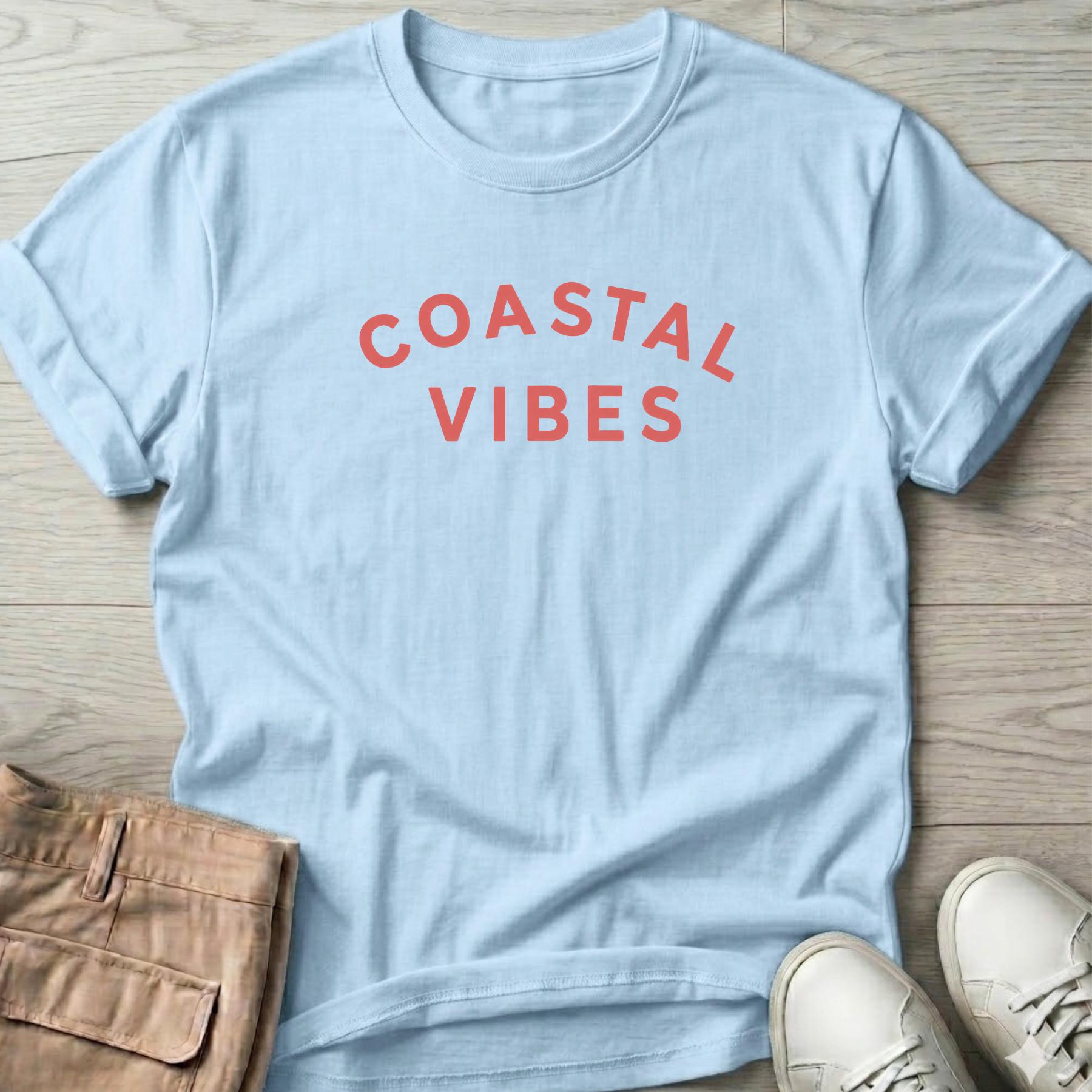 Coastal Vibes Beach T-Shirt