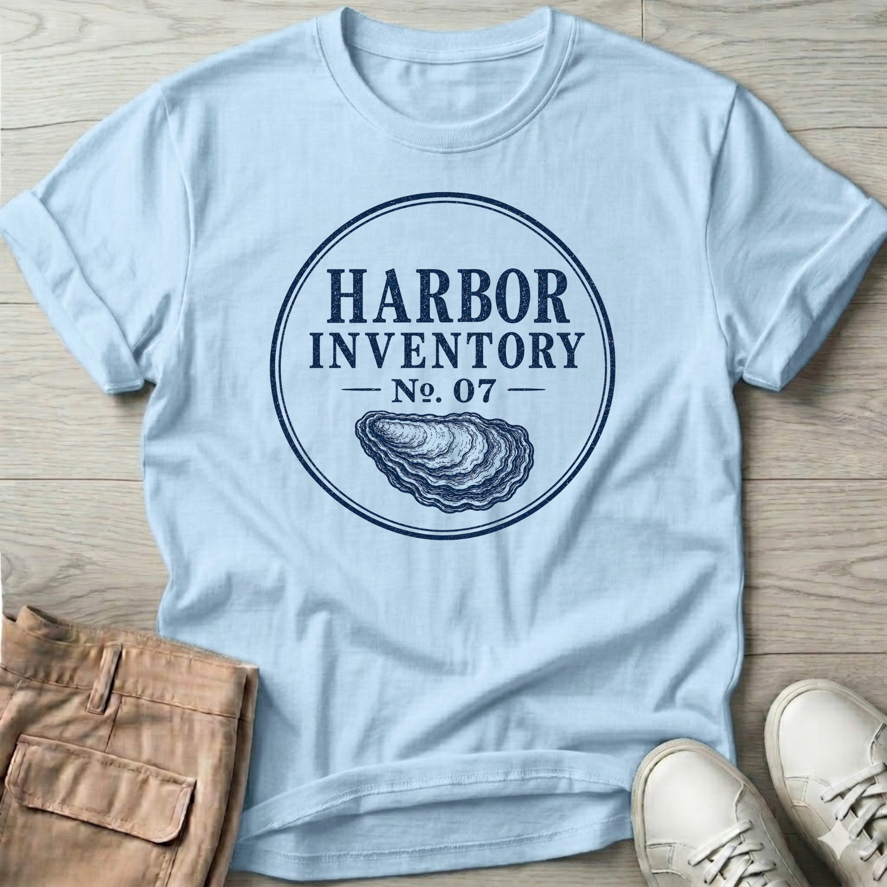 Harbor Inv Oyster BACK DESIGN T-Shirt
