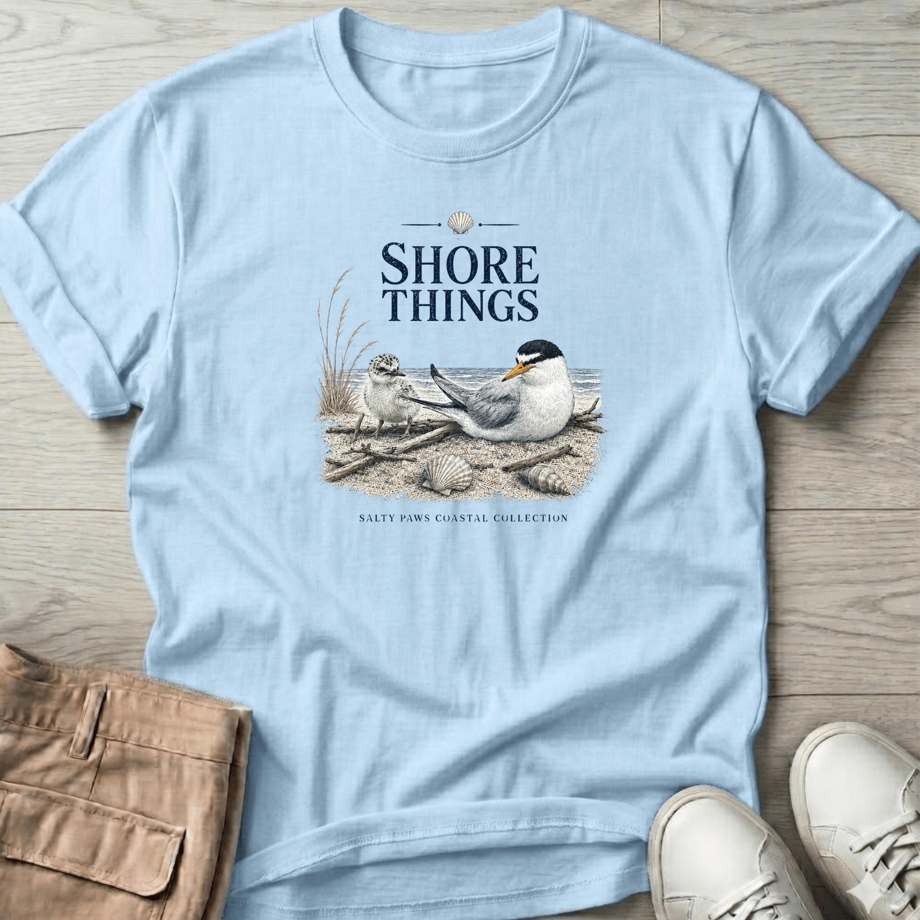 Shore Things Tern & Chick T-Shirt Vacation