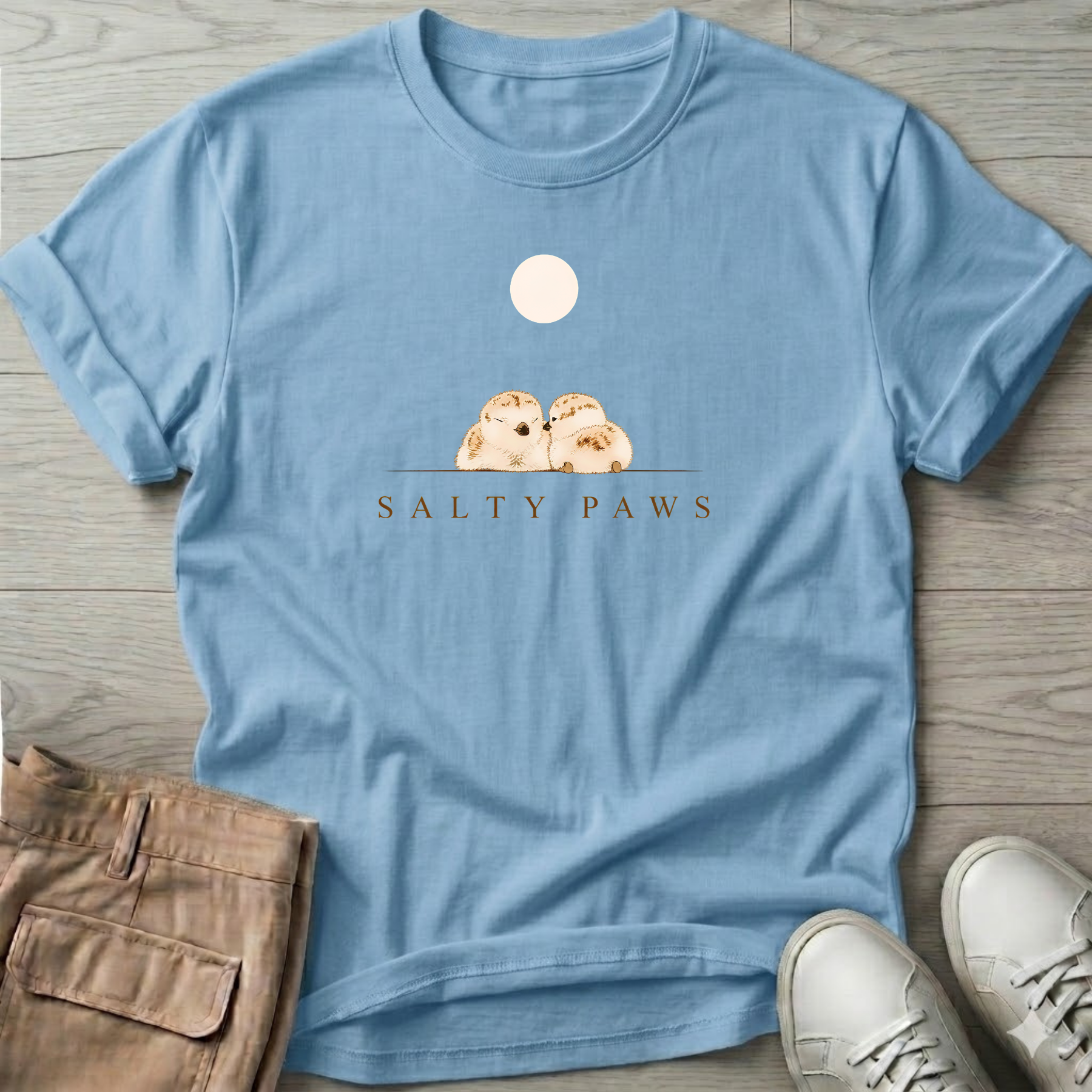 2 Piping Plover Chicks T-Shirt