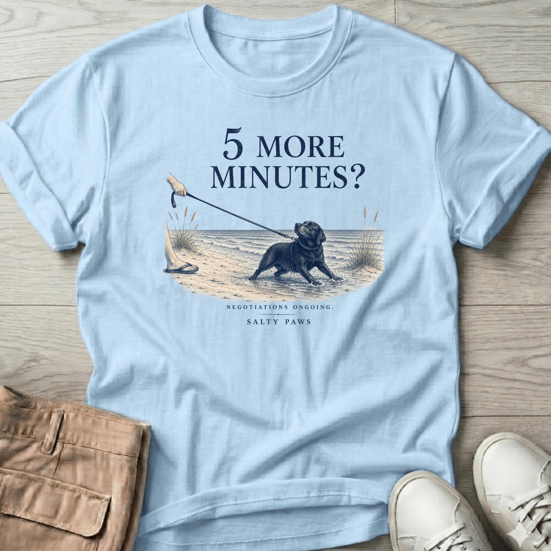 5 More Minutes? Labrador T-Shirt