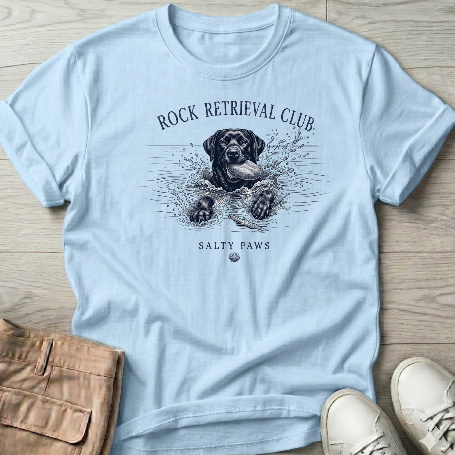 Rock Retriever Lab T-Shirt