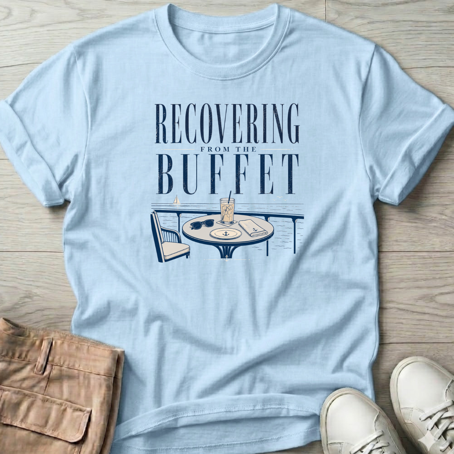 Recovering from Buffet Cruise T-Shirt