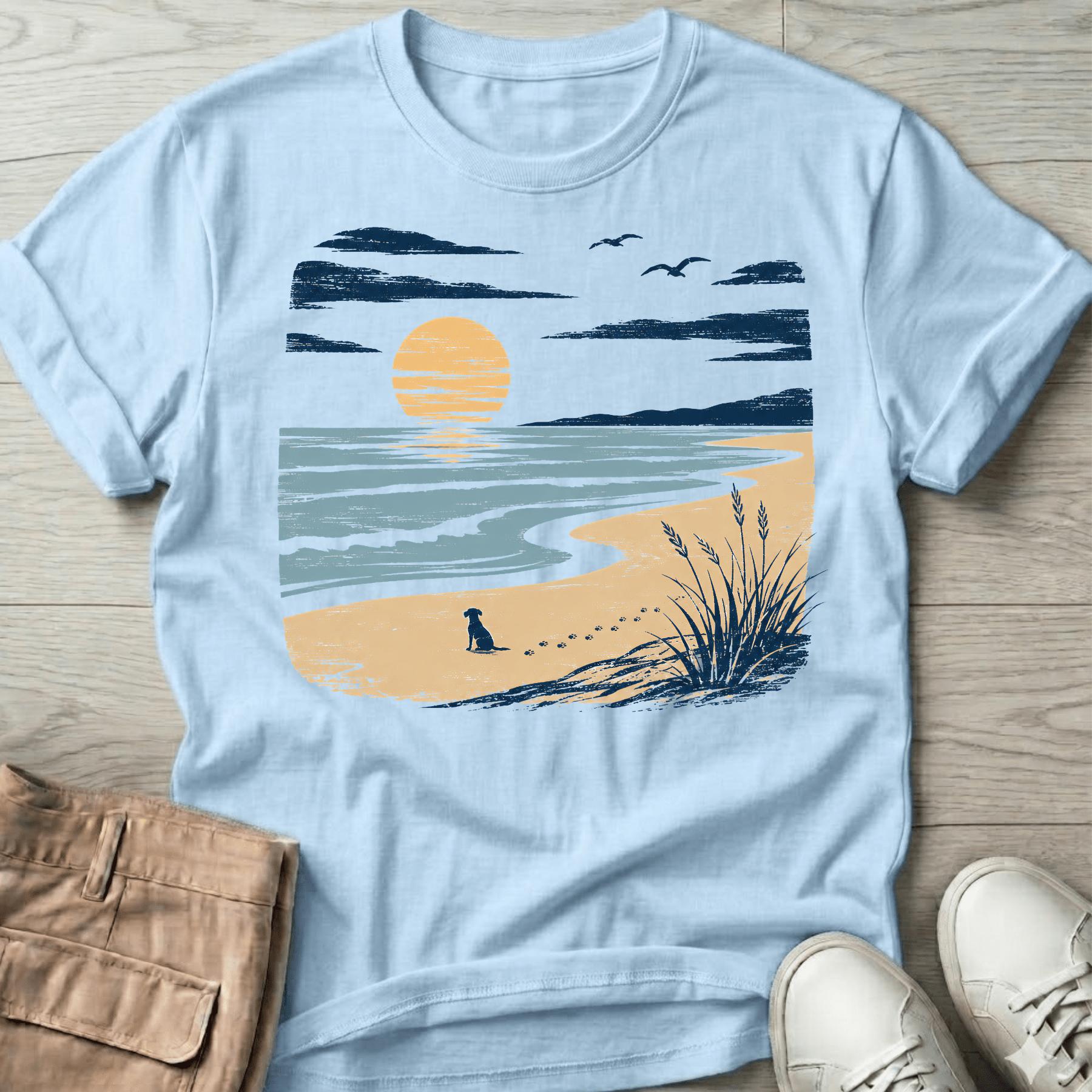 Coastal Sunset T-Shirt Vacation