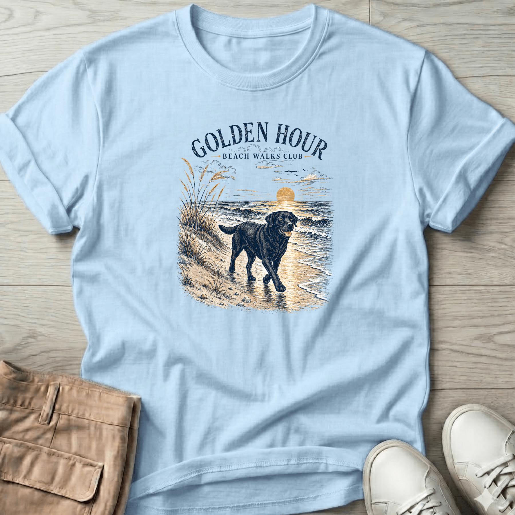 Lab Golden Hour T-Shirt Vacation