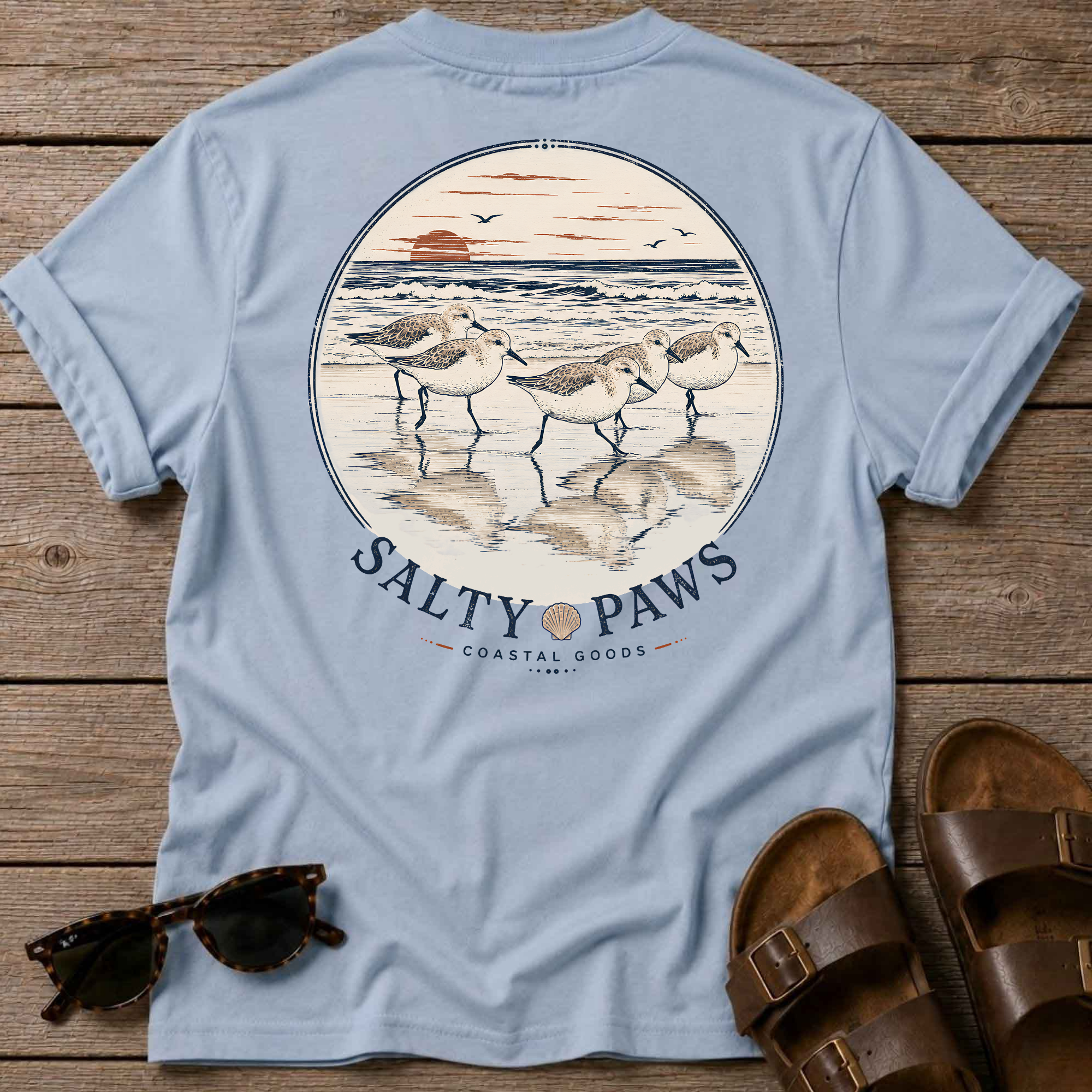 5 Sandpipers T-Shirt