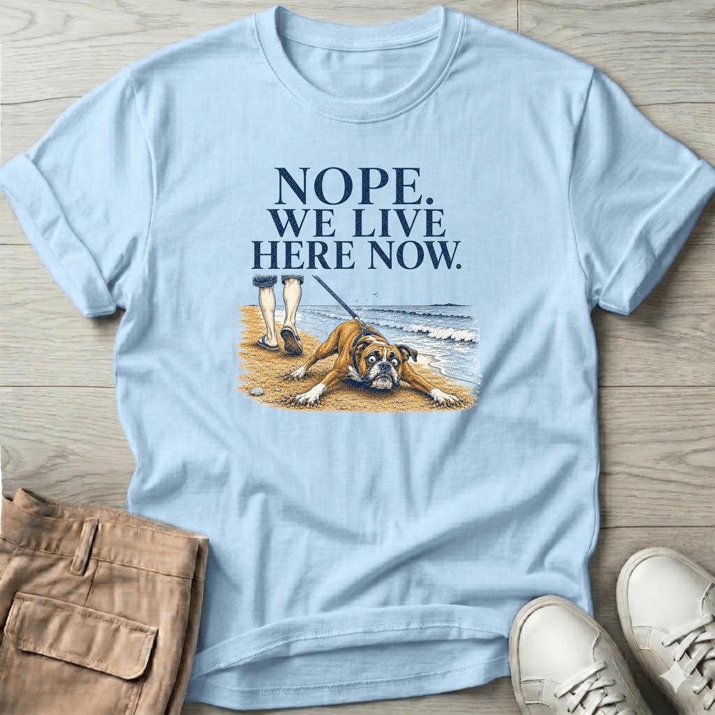 Boxer We Live Here Now T-Shirt