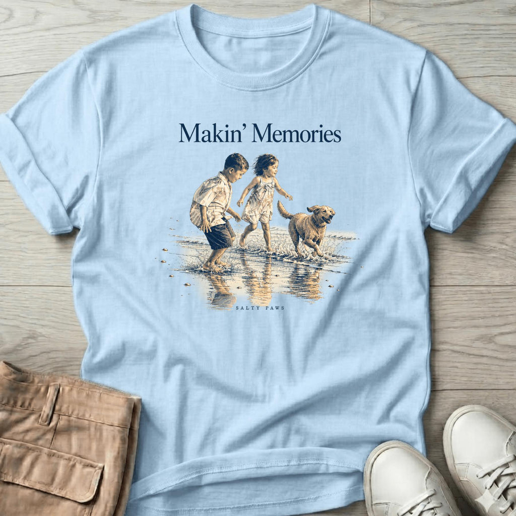 Makin Memories Children Dog T-Shirt Vacation