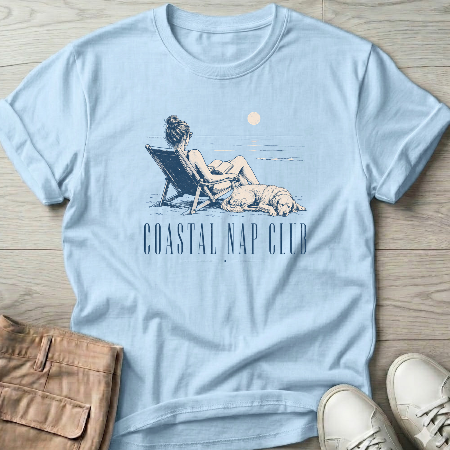Coastal Nap Club Her T-Shirt