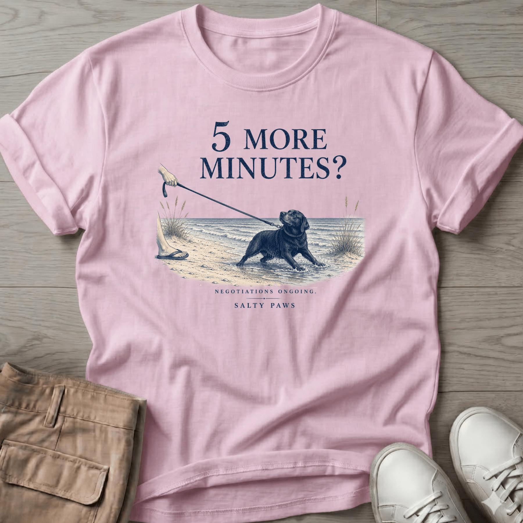 5 More Minutes? Labrador T-Shirt
