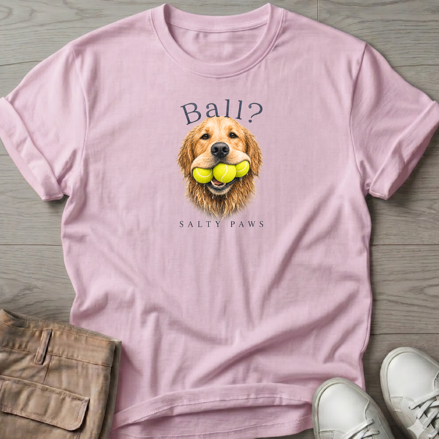 Ball? Golden Retriever T-Shirt