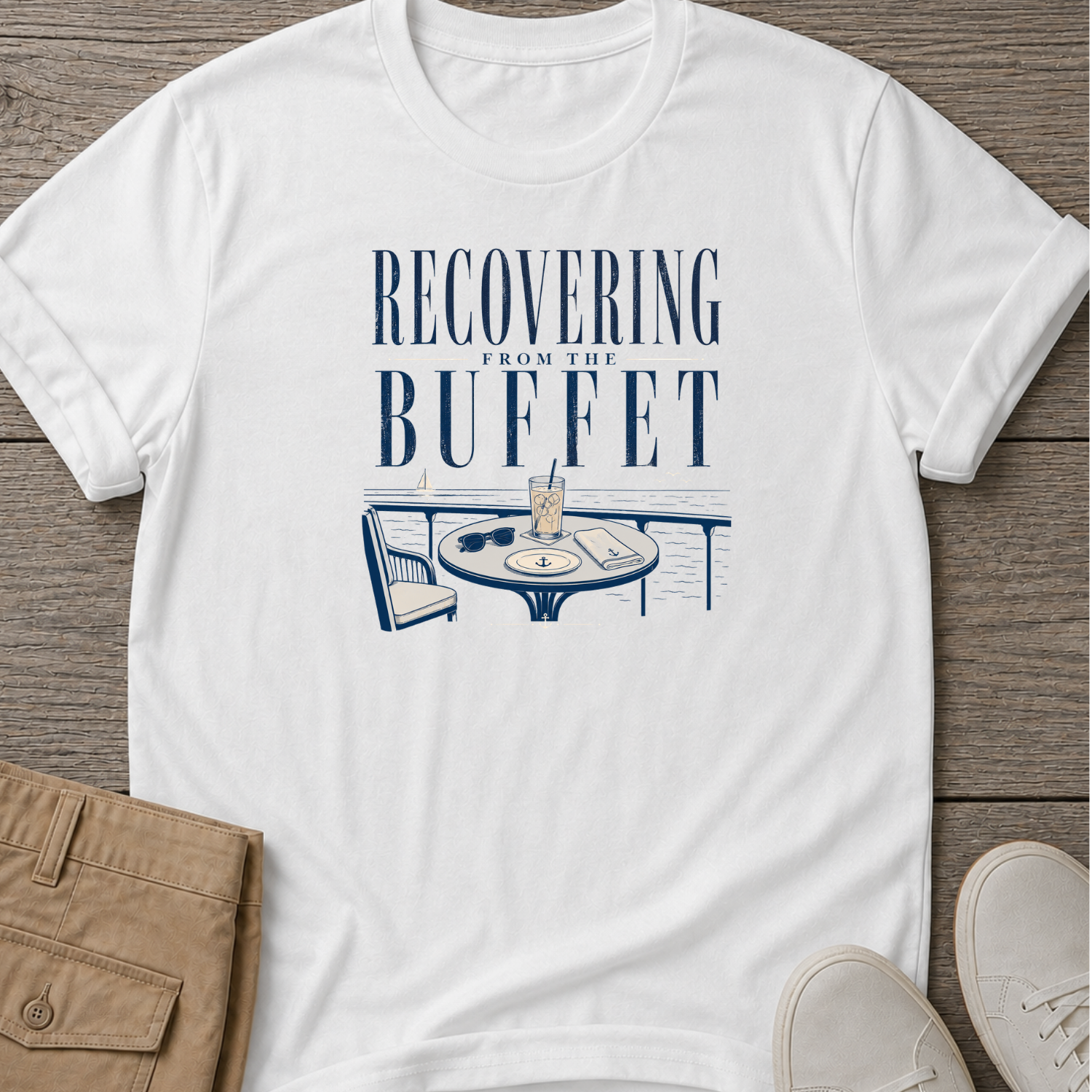 Recovering from Buffet Cruise T-Shirt