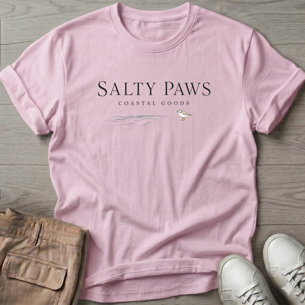 Salty Paws Coast Goods sandpiper T-Shirt