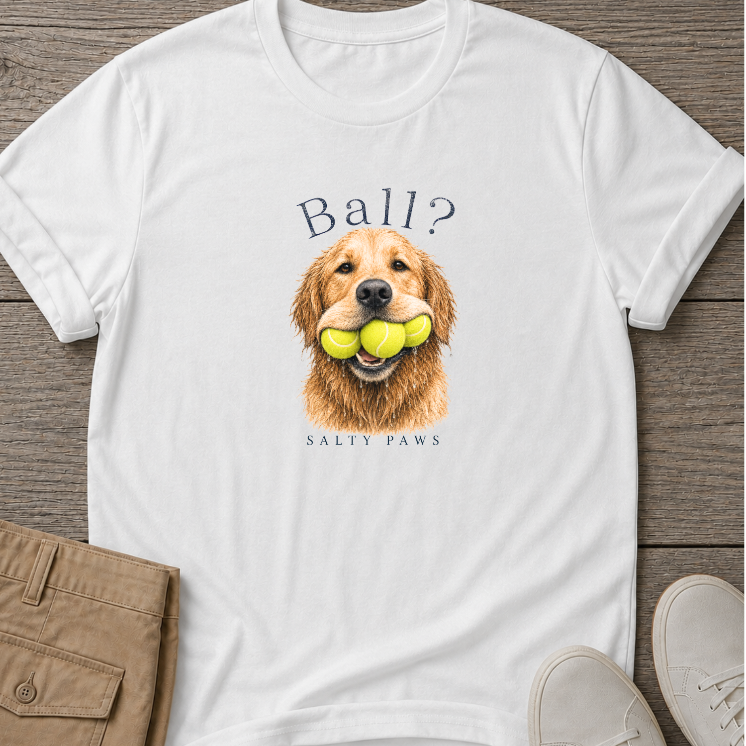 Ball? Golden Retriever T-Shirt