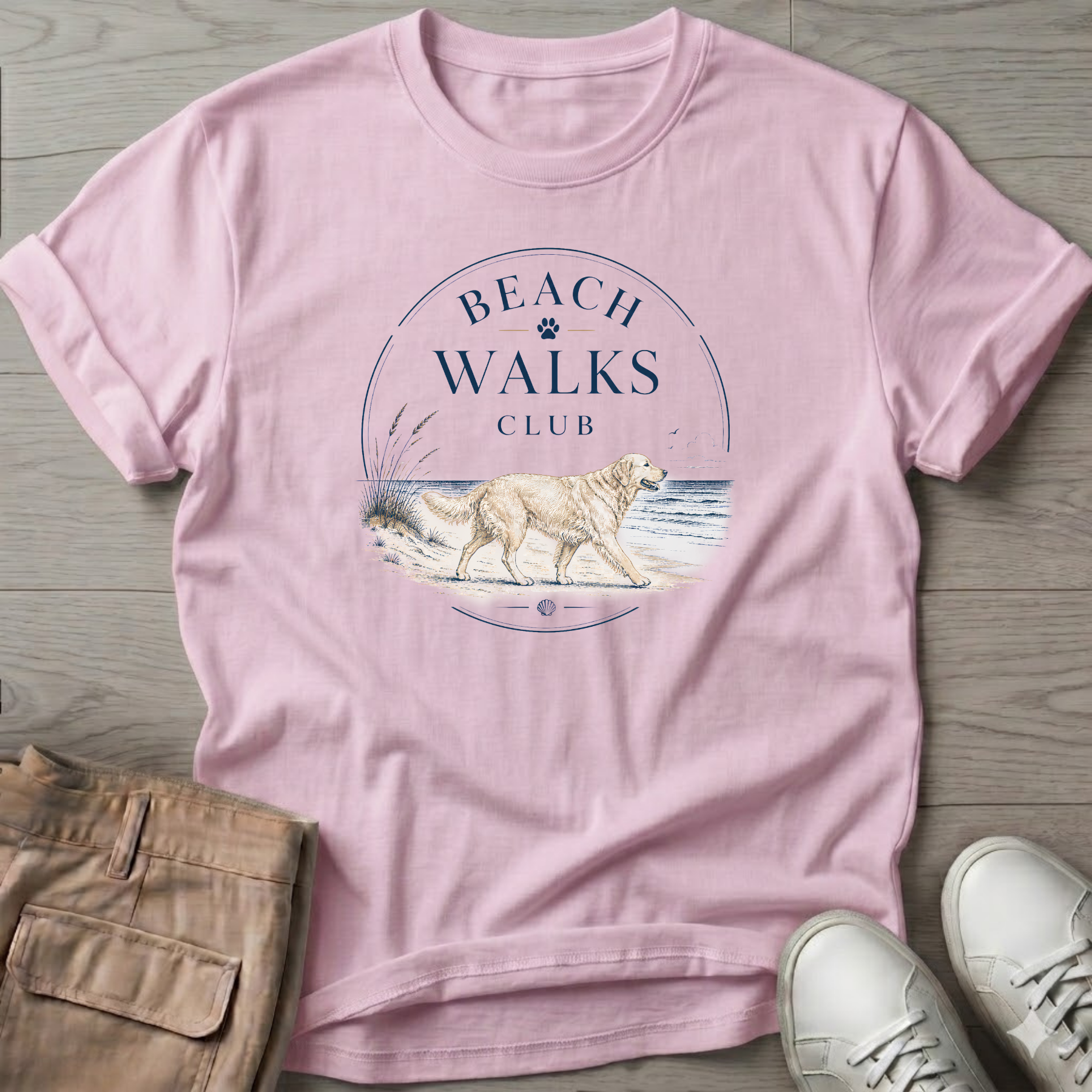 Sea Gull & Fish T-Shirt