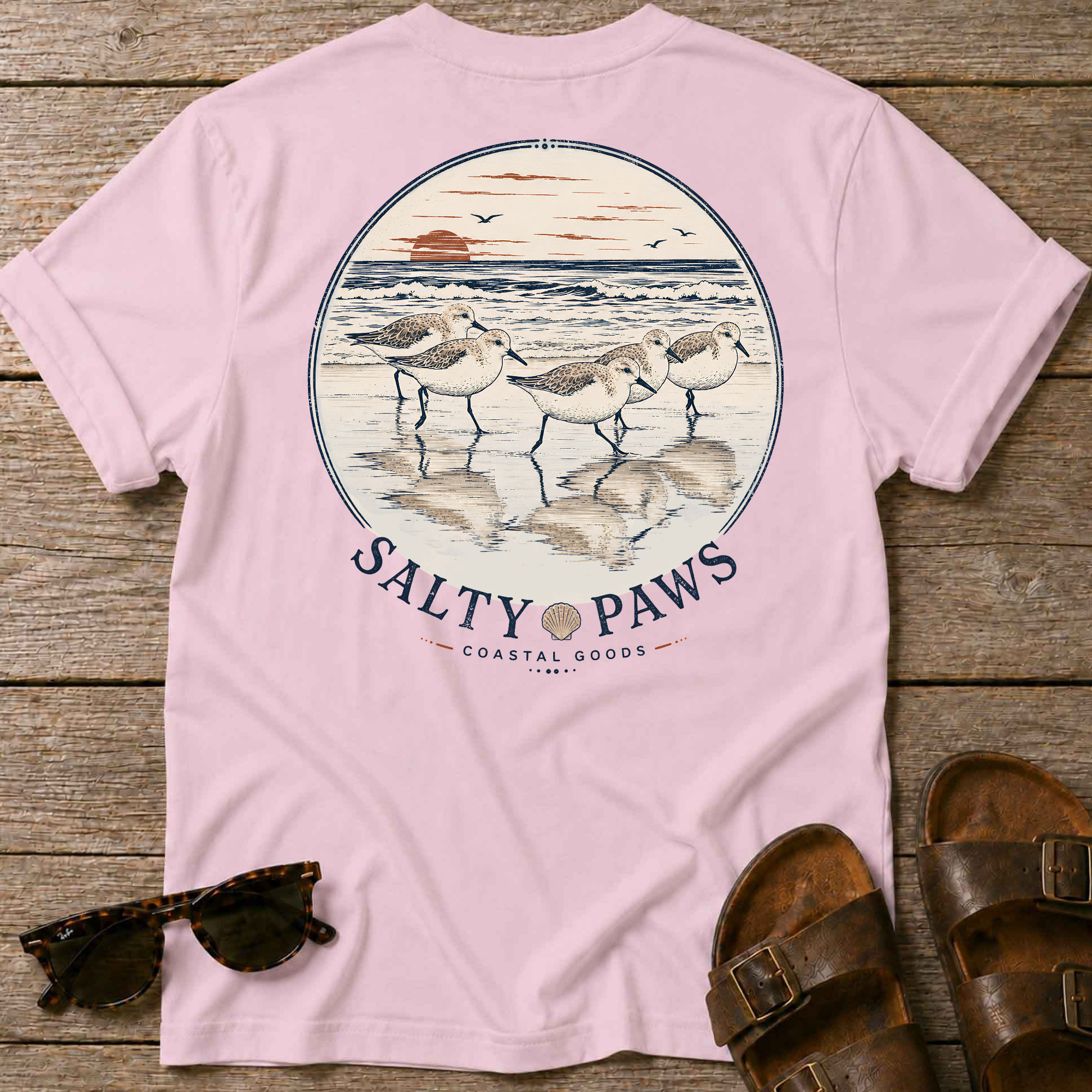 5 Sandpipers T-Shirt