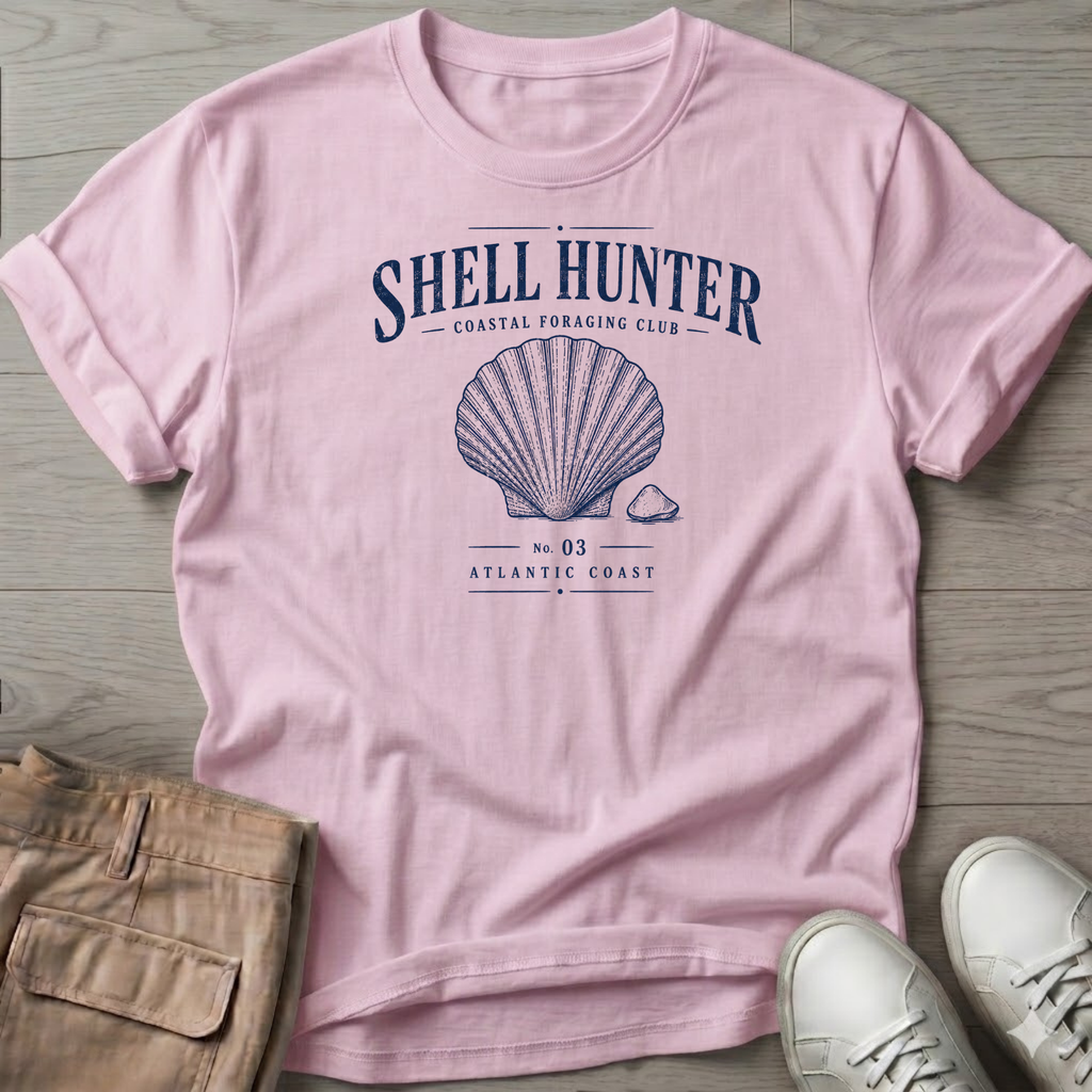 Shell Hunter Beach T-Shirt