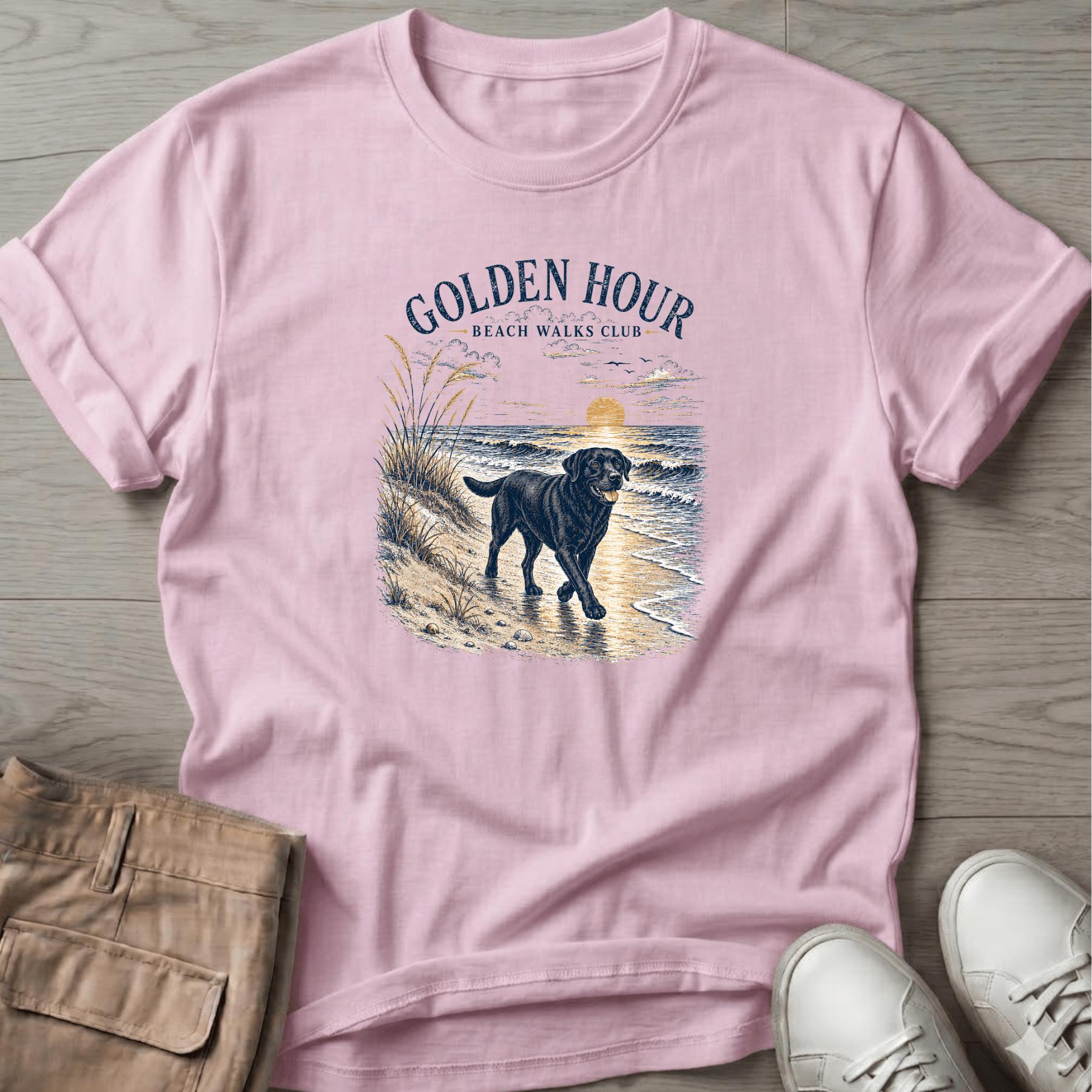 Lab Golden Hour T-Shirt Vacation