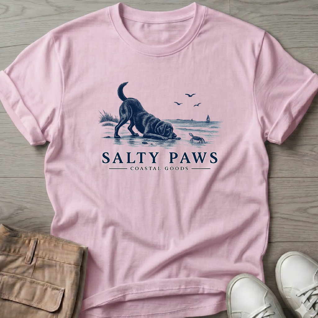 Black Lab vs Crab T-Shirt