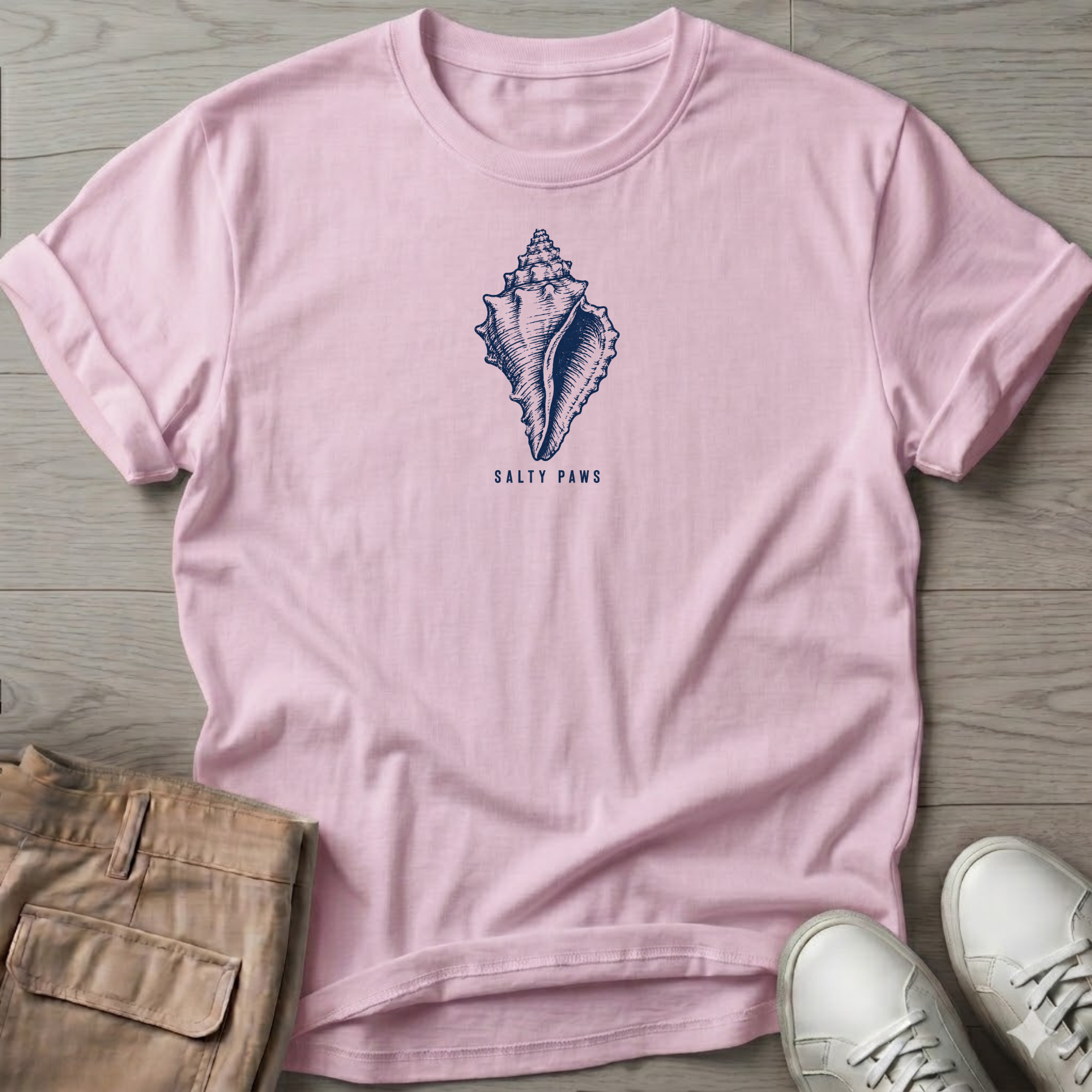 Conche Shell T-Shirt — Art Tee