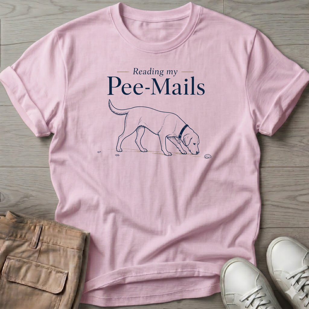 Pee Mails Dog T-Shirt