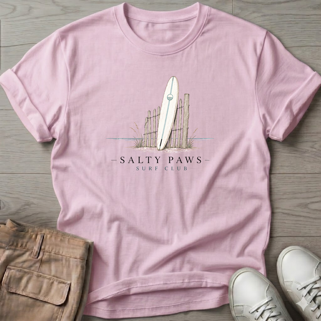 Salty Paws Surf Club T-Shirt
