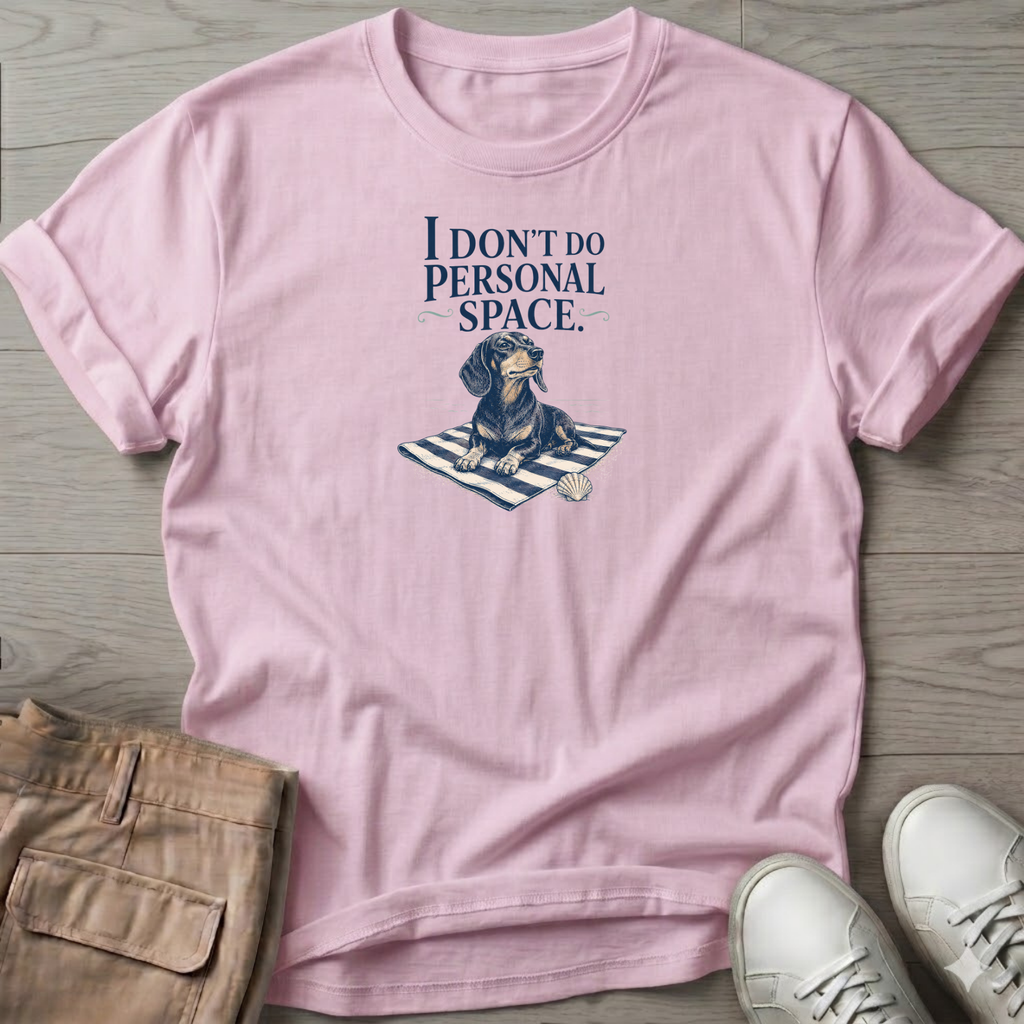 I don't do space dachshund T-Shirt