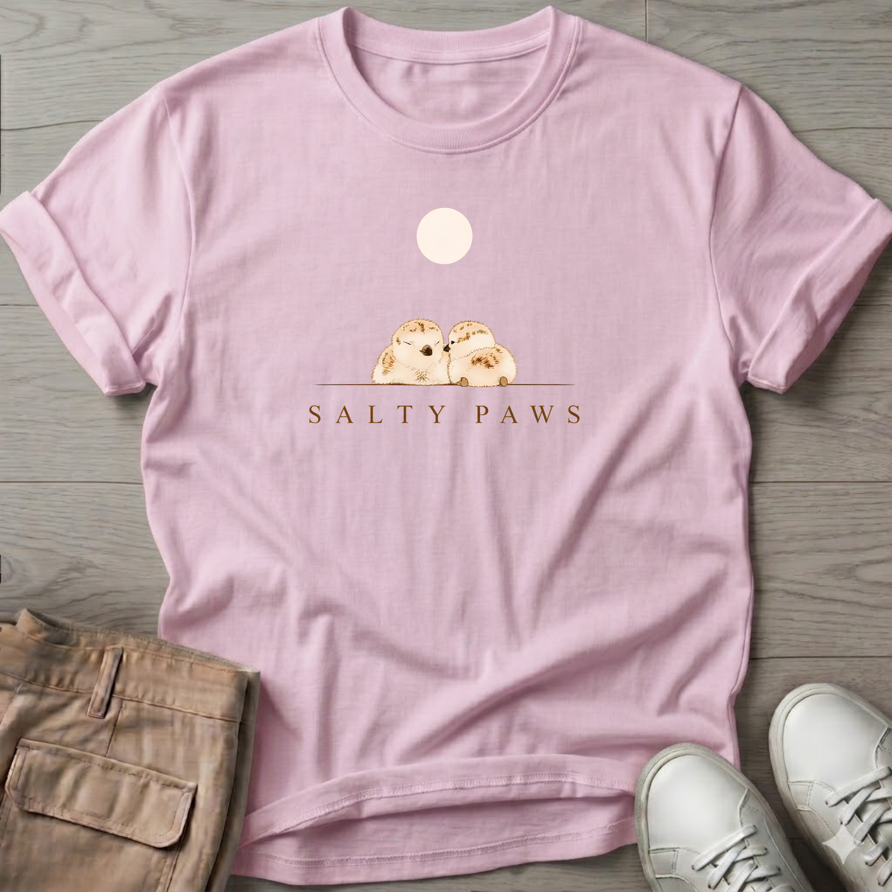 2 Piping Plover Chicks T-Shirt