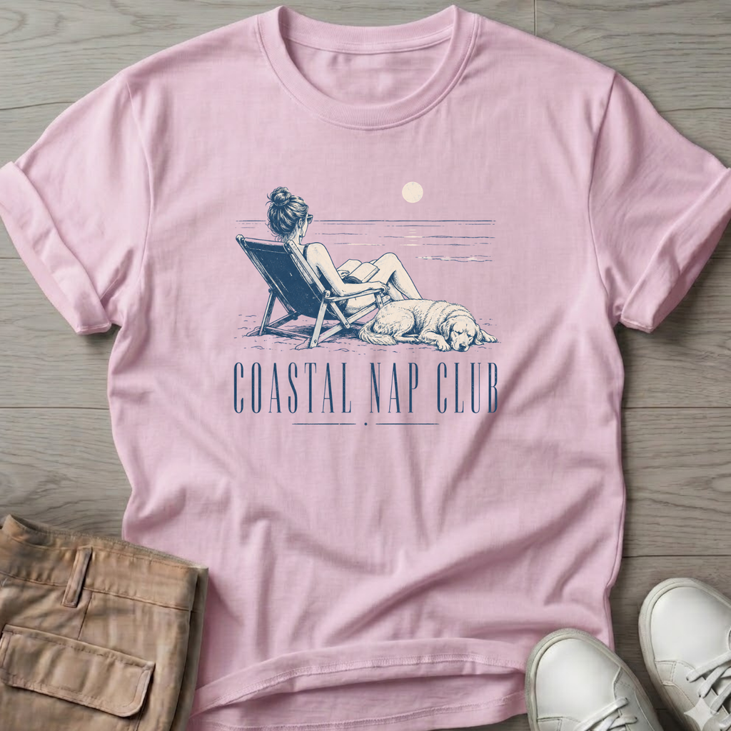 Coastal Nap Club Her T-Shirt