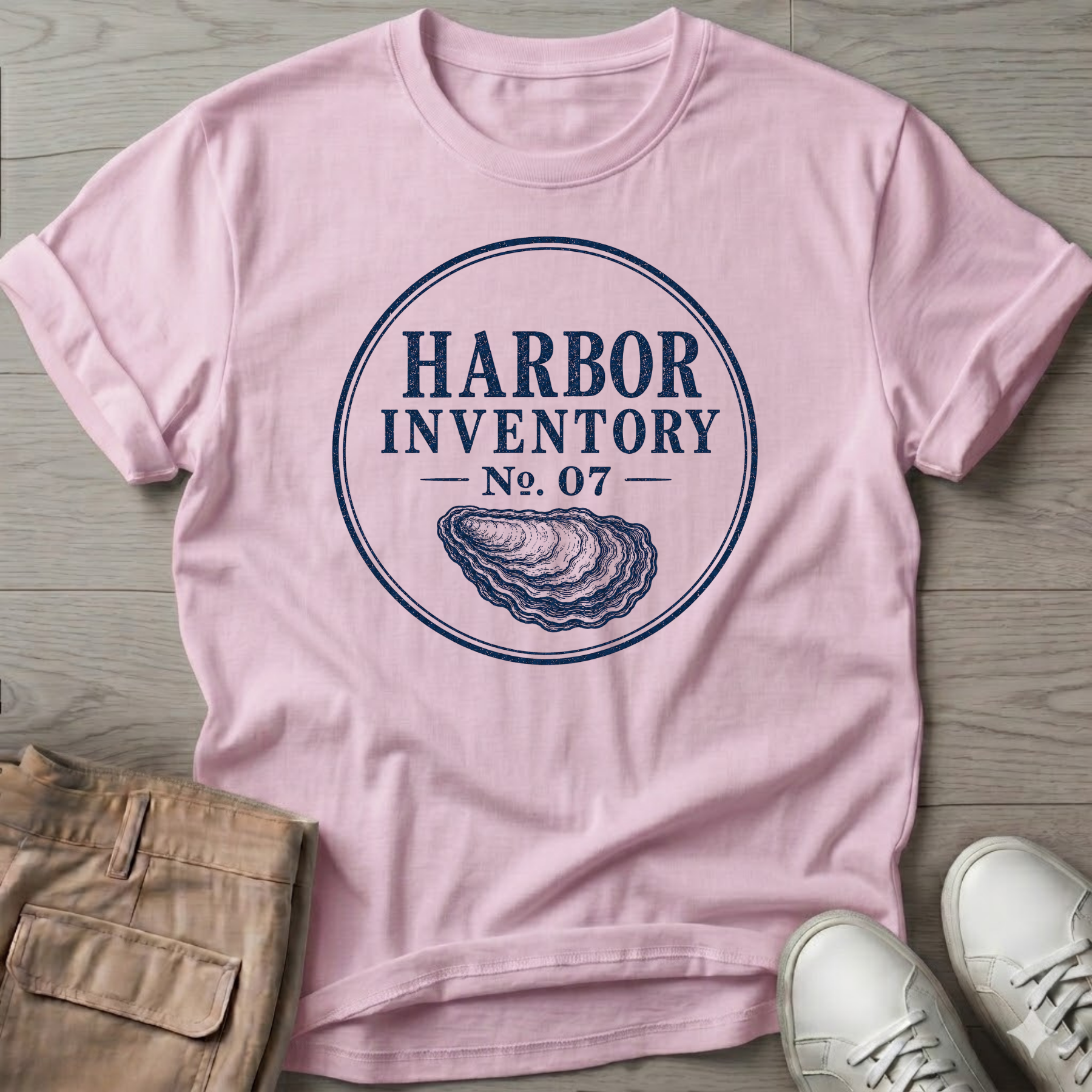 Harbor Inv Oyster BACK DESIGN T-Shirt