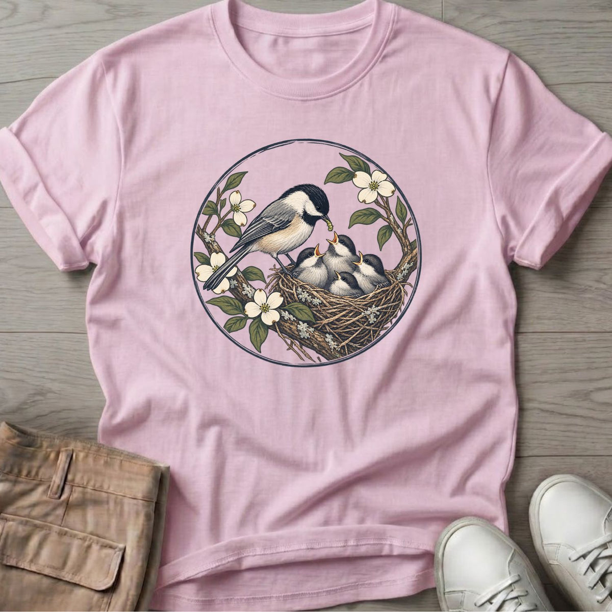 Chickadee & Chicks T-Shirt